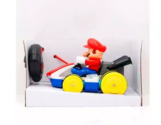 Carro Control Remoto Mario Bros Kart Luces Juguete Grande