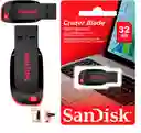 Memoria Nueva Usb Sandisk 32gb Modelo Cz50 Usb2.0// Garantia