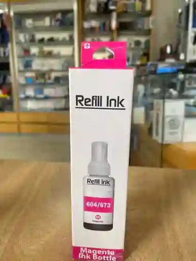 Tinta Refill Para Epson 664 Color Magenta 70ml