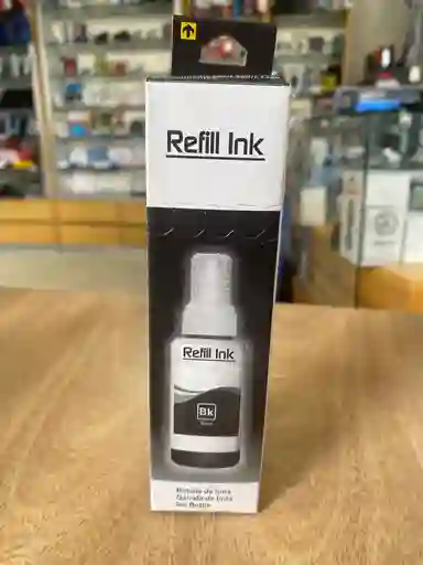 Tinta Refill Para Epson 664 Color Negro 70ml