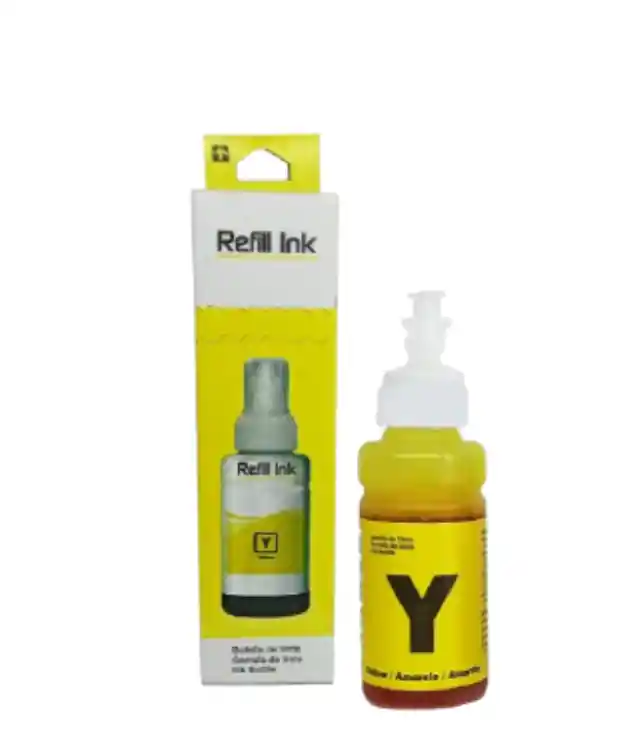 Tinta Refill Para Epson 664 Color Amarillo 70ml