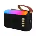 Altavoz Usb Con Radio Y Luces Led