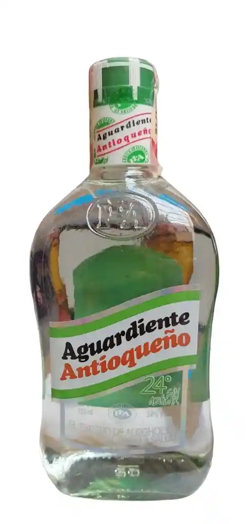 Aguardiente Verde Botella 750ml