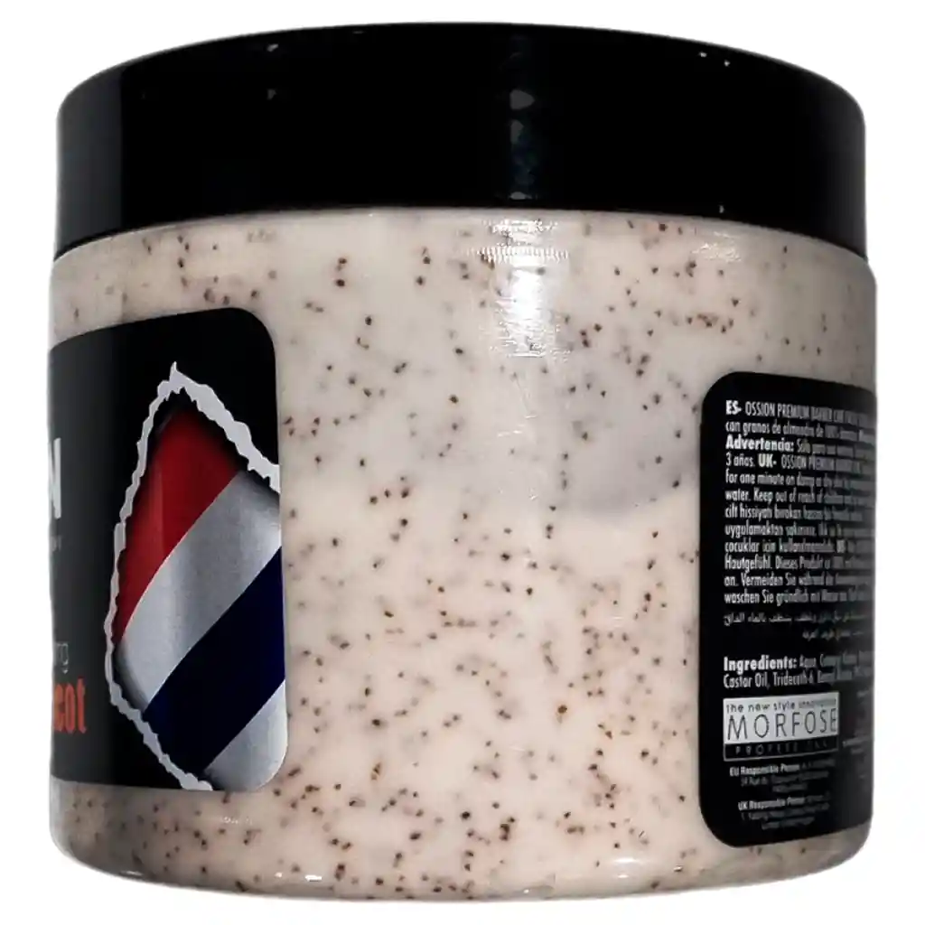 Crema Facial Exfoliante Scrub Ossion