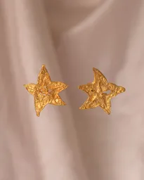 Aretes Topo Estrella Carambolo