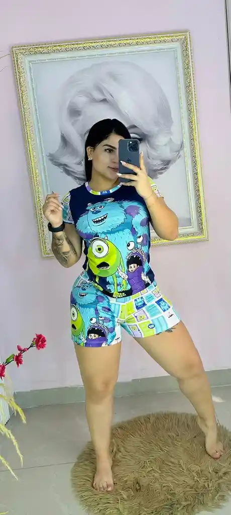 Pijamas Short Dama