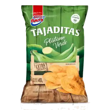 Tajaditas Platano Verde