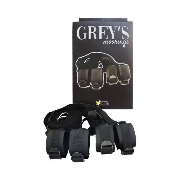 Limitador Para Cama Greys Negro - Amarre Para Cama Bdsm Sado