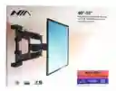 Soporte Nia L600 De Pared Para Tv/monitor De 40" A 80" Negro