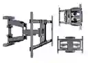 Soporte Nia L600 De Pared Para Tv/monitor De 40" A 80" Negro