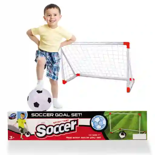 Arcos Fútbol Juguete Cancha Juguetería Niños Didáctica