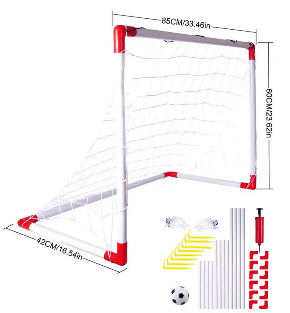 Arcos Fútbol Juguete Cancha Juguetería Niños Didáctica