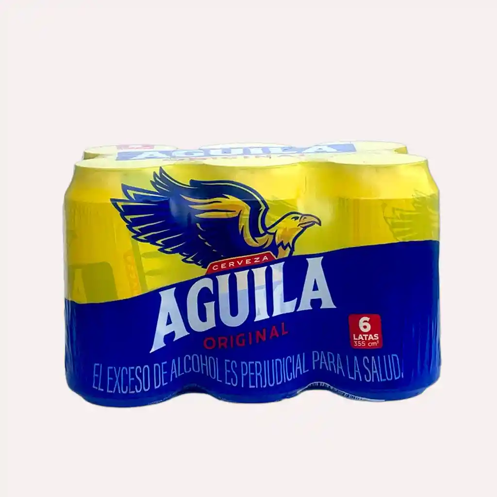 Sixpack Cerveza Aguila 330 Ml