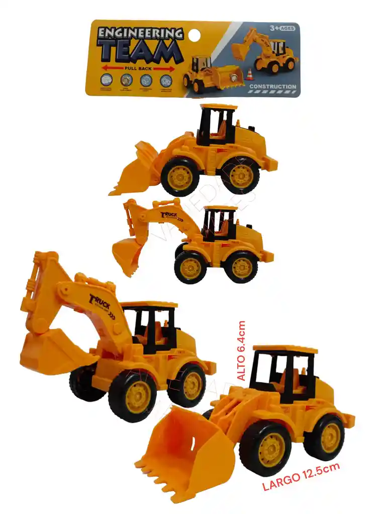 Carro Ingeniería Constructor Bolsa X2