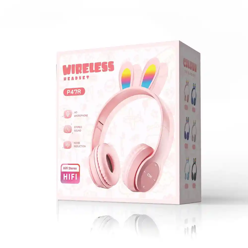 Diadema P47r Conejo Rosado