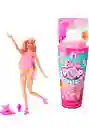 Barbie Muñeca Pop Reveal Y Accesorios, Aroma A Limonada De Fresa Con Cabello Rosa, 8 Sorpresas Incluyen Slime Y Cachorro Blando