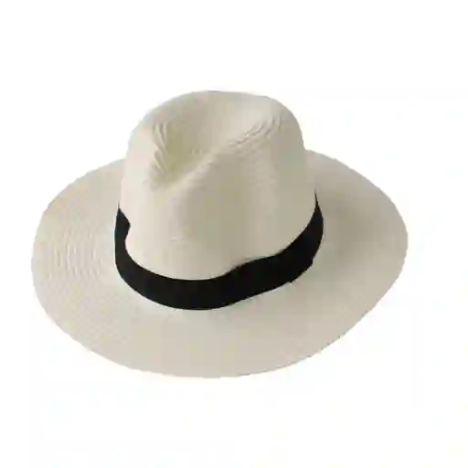 Sombrero Aguadeño En Nylon Blanco