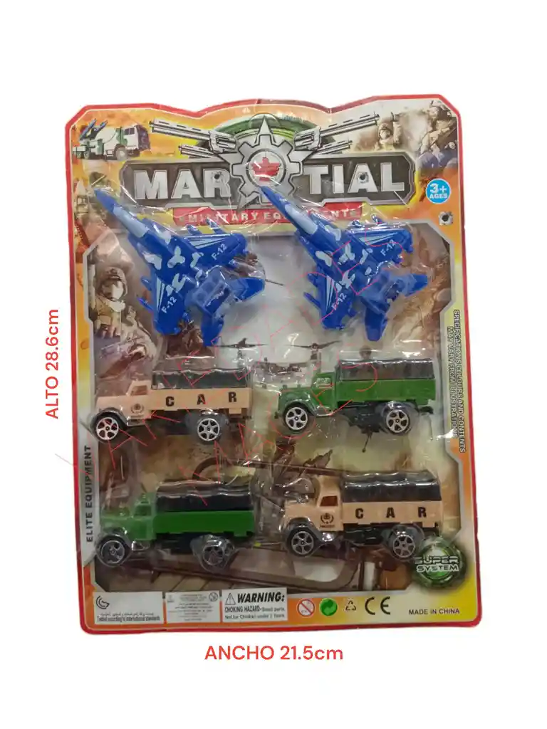 Carros Y Aviones Impulso Set X6