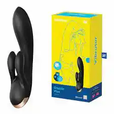 Satisfyer Double Flex Vibrador P/ Punto G Clitoris Con App