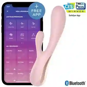 Vibrador Satisfyer Rosado Mono Flex Con App