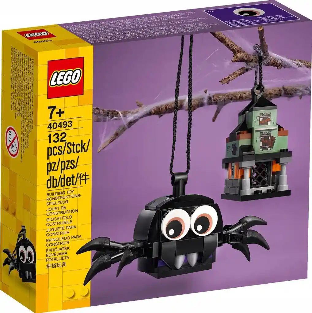 Lego Classic 40493 132pzs Pack De Araña Y Casa Encantada