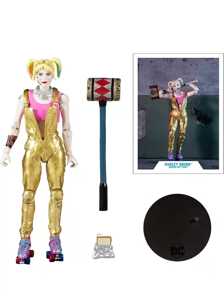 Mcfarlane Dc Multiverse - Muñecos De Acción De 7 Pulgadas - Wv1 - Harley Quinn