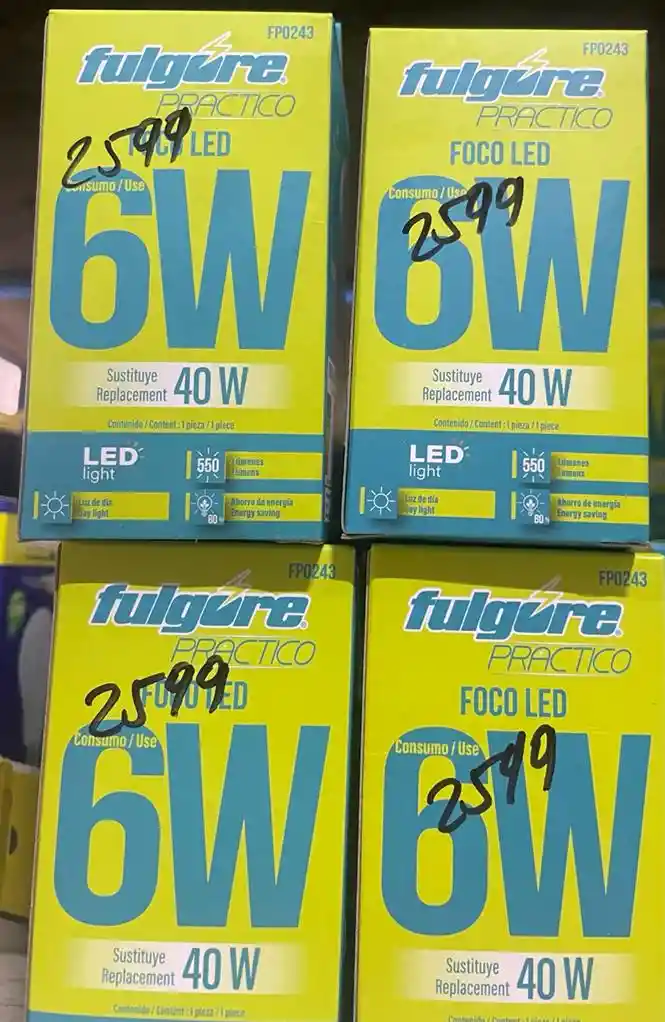 Bombillo Led 6w