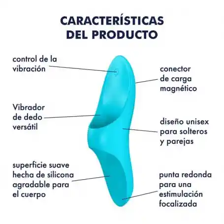 Satisfyer Teaser Vibrador Para Dedo