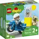 Lego® Duplo - Moto De Policia (10967) Cantidad De Piezas 5