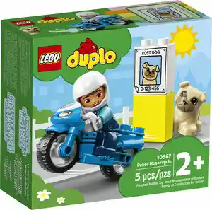 Lego® Duplo - Moto De Policia (10967) Cantidad De Piezas 5