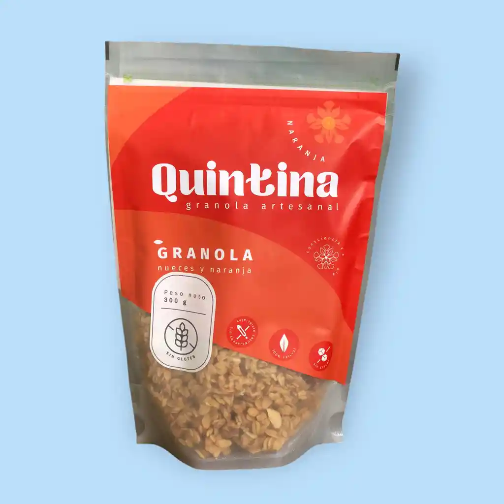 Granola Nueces Y Naranja 300g Quintina