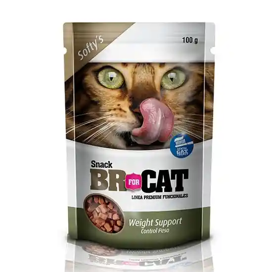 Br Gato Cat Snack Para Gato Control Peso Br For Cat 100 Gr