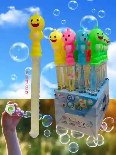 Burbujeros Tubo Largo Shark