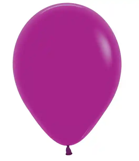 Bomba Globo Biodegradable Látex Orquidea Morada R12