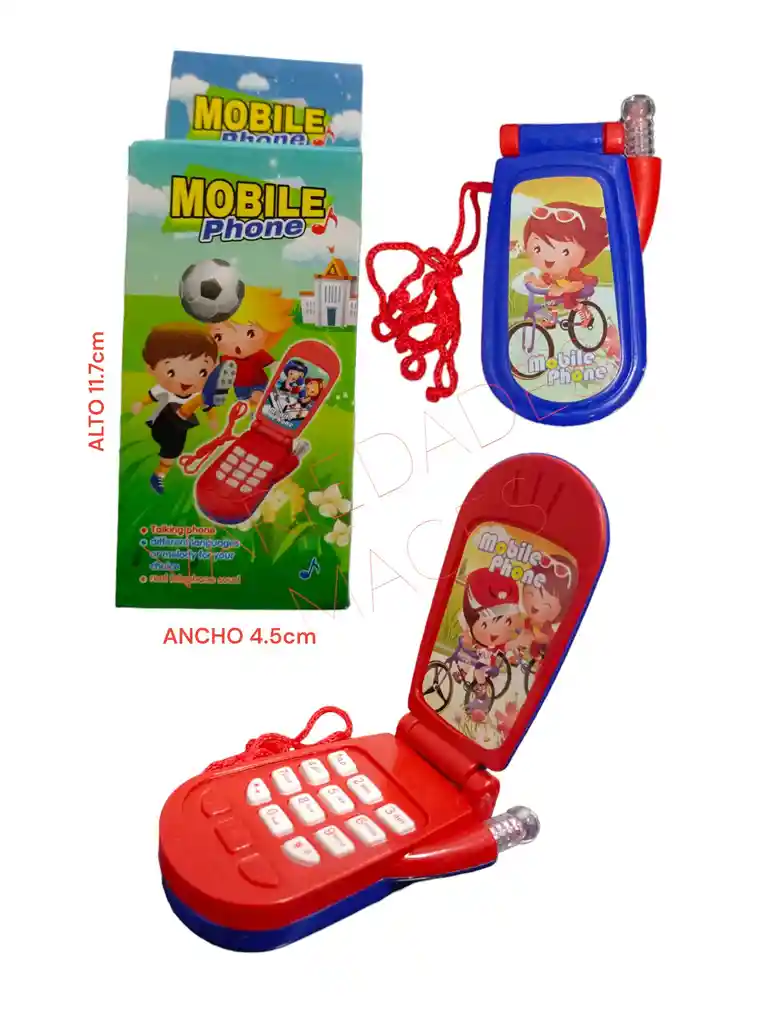 Celular De Tapita Niño Juguete