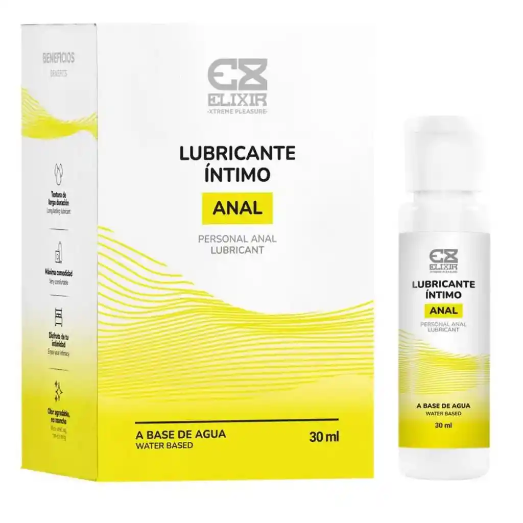Lubricante Íntimo Anal Elixir 30 Ml