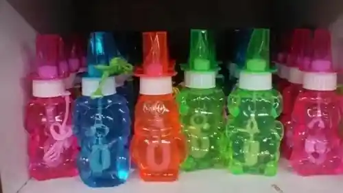 Burbujeros Animal Con Pito Para Fiestas