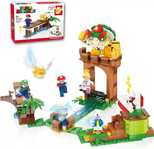 Juguete Armable Armatodo Mario Bros Super Brothers 4 En 1 X479 Ref 9203