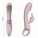 Vibrador Doble Estimulación Ángel Kiss 21cm Recargable Shequ