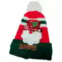 Combo X2 Gorro Pompón + Bufanda Navidad Frio Niño Bebés