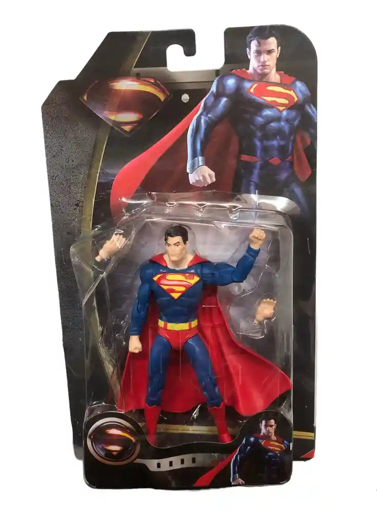 Juguete Muñeco De Coleccion Superman Clasico Ref 2091