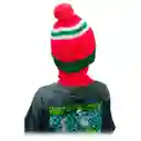 Combo X2 Gorro Pompón + Bufanda Navidad Frio Niño Bebés