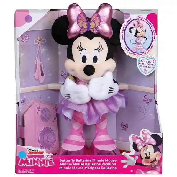 Minnie Mouse Interactiva Bailarina Luces Y Sonidos