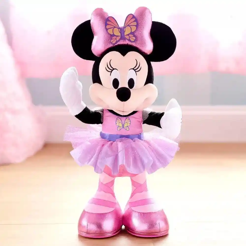 Minnie Mouse Interactiva Bailarina Luces Y Sonidos