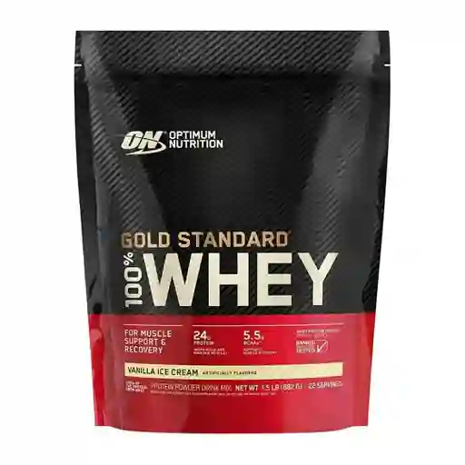 Whey Gold Standard 1.5lb - Optimum Nutrition - Vainilla