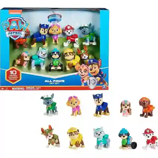 Set Paw Patrol Personajes Patrulla Canina La Película Original