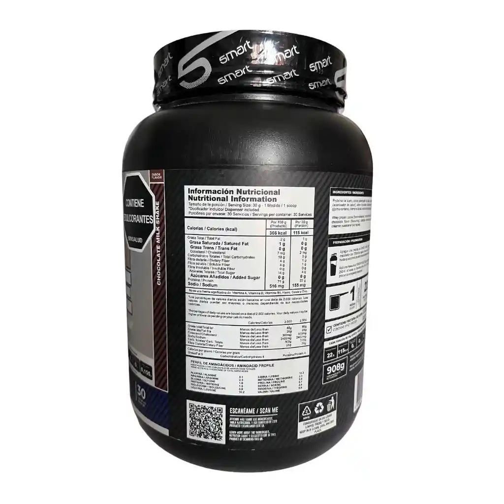 Whey Pure 2lb - Smart Nutrition - Chocolate