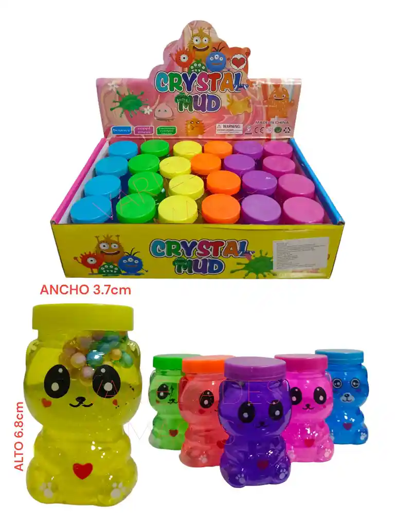 Slime Cristal Pequeño Diseño Surtido
