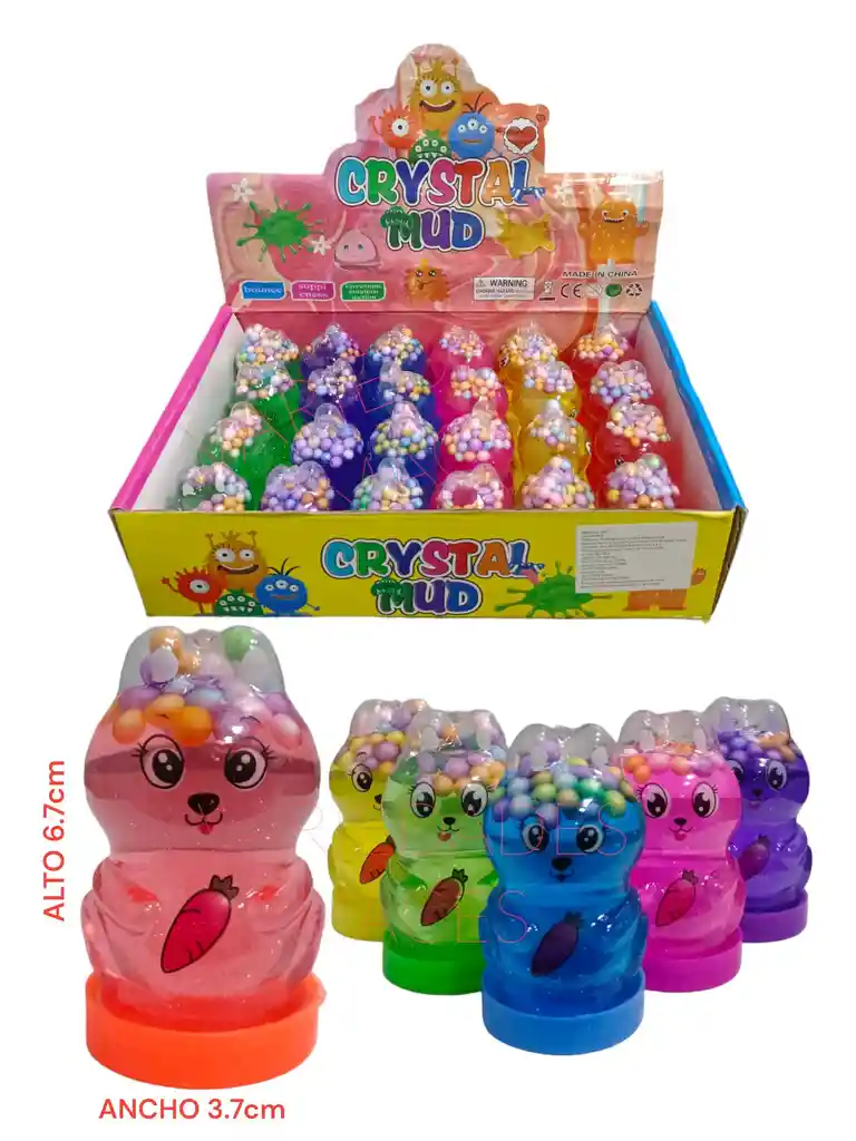 Slime Cristal Pequeño Diseño Surtido