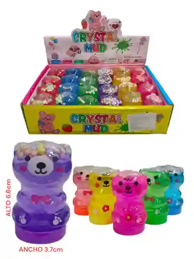 Slime Cristal Pequeño Diseño Surtido